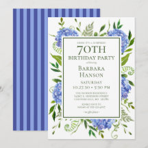 Fiesta sorpresa por el 70 cumpleaños con Hortensia