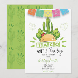 Invitación Fiesta Taco 'Bout Baby