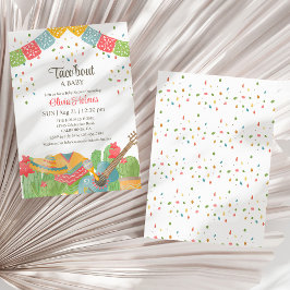 Invitación Fiesta Taco mexicano 'Bout A Baby Baby Shower