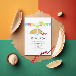 Invitación Fiesta Taco mexicano 'sobre ducha de parejas de am