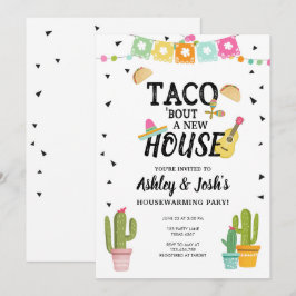 Invitación Fiesta Taco Sobre Una Nueva Casa Fiesta Calentador