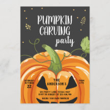 Fiesta tallador de calabaza tembloroso cumpleaños 