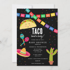 Invitación Fiesta temática mexicana - Taco Bout a Baby Shower