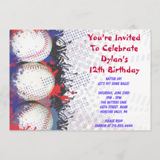 Invitación Fiesta temático del feliz cumpleaños de la