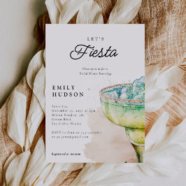 Invitación Fiesta Tequila Bridal Shower Invitation