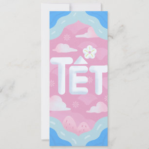 Invitación Fiesta Tet Está Llegando - Estilo Divertido y Lind