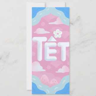Invitación Fiesta Tet Está Llegando - Estilo Divertido y Lind