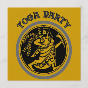INVITACIÓN FIESTA TOGA