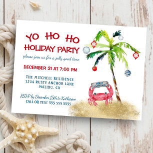 Invitación Fiesta Tropical de Palma Náutica de Cangrejo