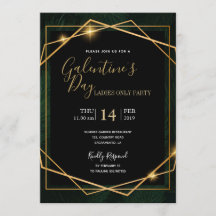 fiesta tropical del día de Galentine