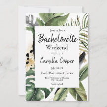 Fiesta Tropical Monstera Bachelorette