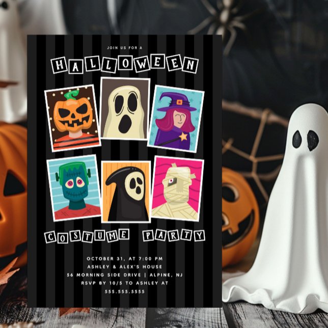 Invitación Fiesta único de disfraces de Halloween (Subido por el creador)