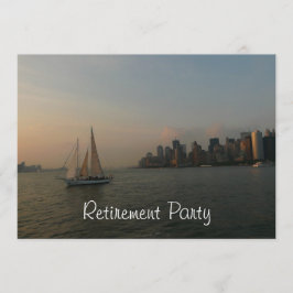 Invitación Fiesta-Velero del retiro en el puerto