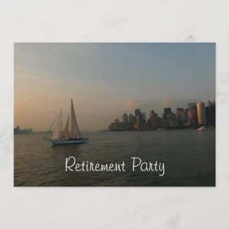 Invitación Fiesta-Velero del retiro en el puerto