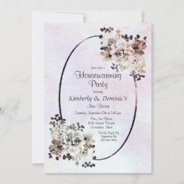 Invitación Fiesta Vintage Earthy Floral