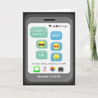Fiesta virtual de cumpleaños con tema de Emoji