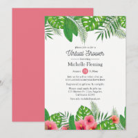 Fiesta Virtual Tropical Luau para Despedida de Sol