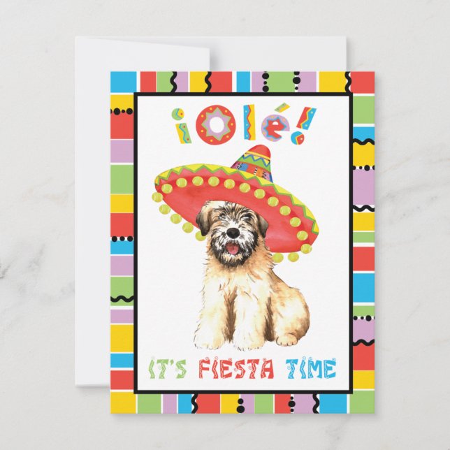Invitación Fiesta Wheaten (Anverso)