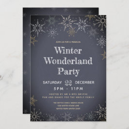 Invitación Fiesta Winter Wonderland