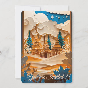 Invitación Fiesta Winter Wonderland