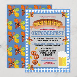 Invitación Fiesta Wurst siempre Funny Oktoberfest