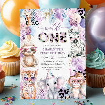 Fiestas animales jungla Safari salvaje Un primer c