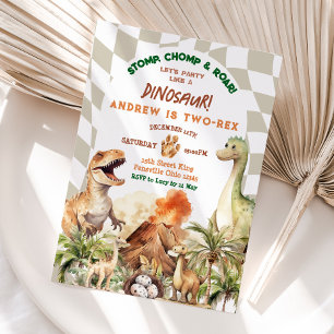 Invitación Fiestas como el cumpleaños de un niño de la época 