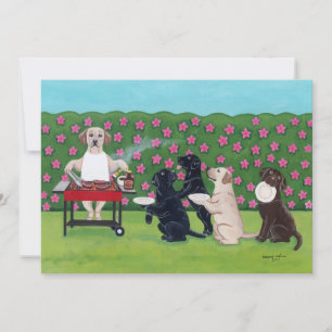 Invitación Fiestas de barbacoa en el Jardín Azalea