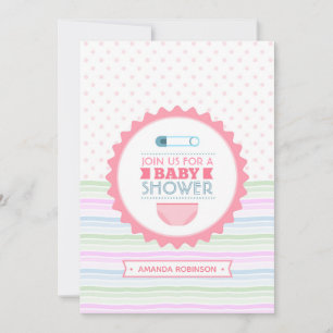 Invitación Fiestas de Bebé Adorables
