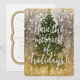 Invitación Fiestas navideñas más bonitas