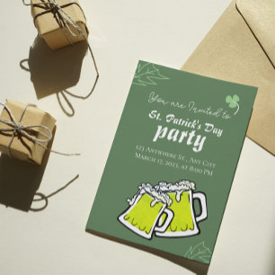 Invitación Fiestas verdes de San Patricio