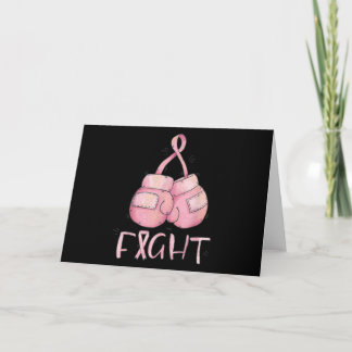 Invitación Fight Cancer Survivor Boxing Gloves Breast Cancer