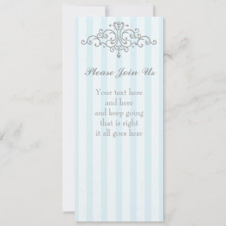 Invitación Filigree Princesa de Plata
