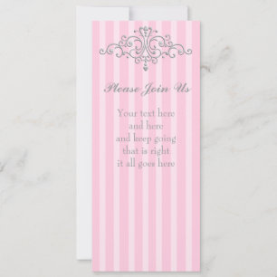 Invitación Filigree Princesa de Plata