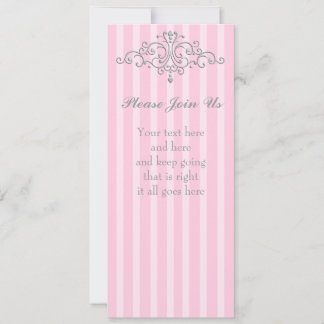 Invitación Filigree Princesa de Plata