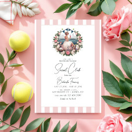 Invitación Fin de semana de Bachelorette Club Social de la mo