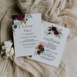 Invitación Fin de semana de bachillerato floral de la Marina 