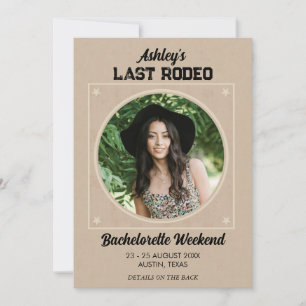 Invitación Fin de semana de destino para soltera en Last Rode