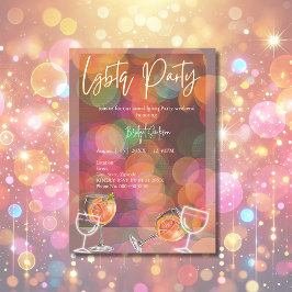 Invitación fin de semana de Fiesta y cóctel de lgbtq