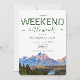 Invitación Fin de semana de montaña rusa en bachiller de los