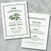 Fin de semana del partido Camp Bachelorette