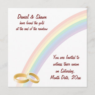 Invitación Fin del arco iris