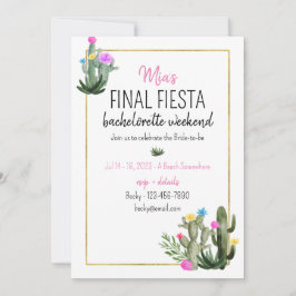 Invitación final de fin de semana de Fiesta Bach