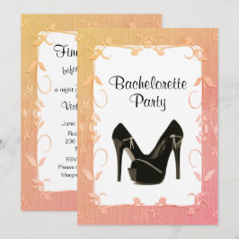 Invitación final de la fiesta de la bachillerato