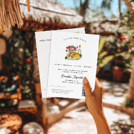 Invitación Final Fiesta Bachelorette Weekend Invitation