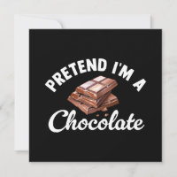 Finge que soy una barra de chocolate