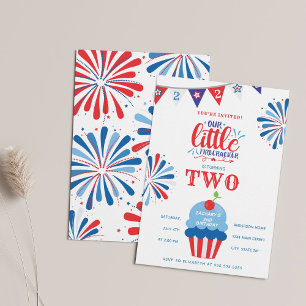 Invitación Firecracker Patriotic 4 de julio 2014