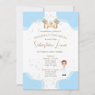 Invitación First Communion Invitation Boy