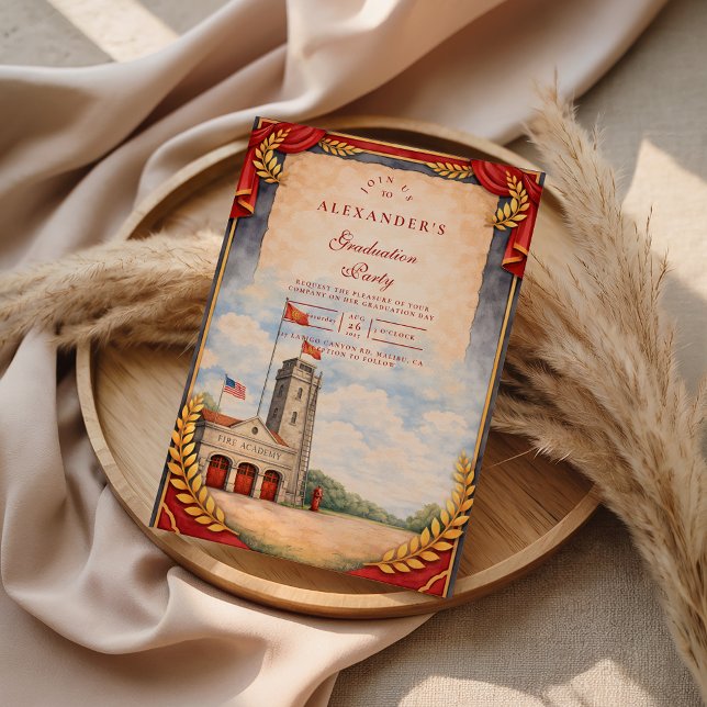 Invitación First Responder Graduation Celebration (Subido por el creador)