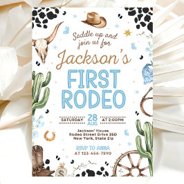 Invitación First Rodeo Invitation, My 1st Rodeo Invitation